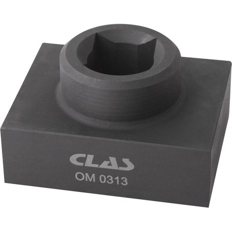 Douille rectangle moyeux MAN/Mercedes 60x76mm 1" - OM 0313 - CLAS Equipements (1/3)