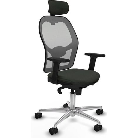 Piqueras y Crespo Silla Ergonómica Negra Oficina (1/3)