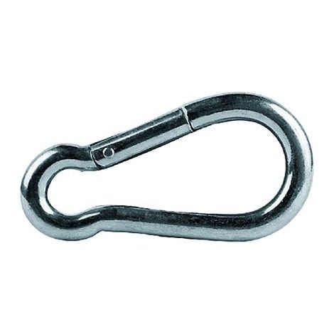 Koncreto Moschettone Pompiere Mm100 Pz 1 In Acciaio Zincato. In Blister.