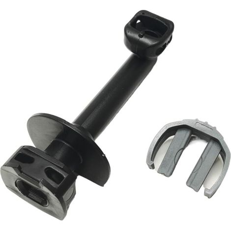 Tuyau de sortie coudé noir stable de rechange pour nettoyeur haute pression K2 K3 avec collier de serrage inclus (1/5)
