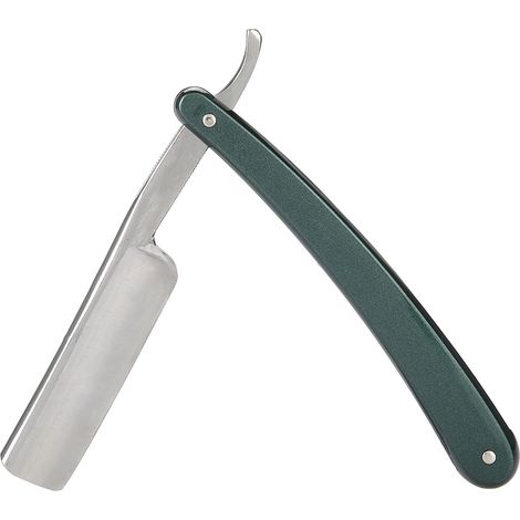 Tondeuse à cheveux pliable professionnelle, rasoir à barbe en acier inoxydable, outil d'épilation (1/5)