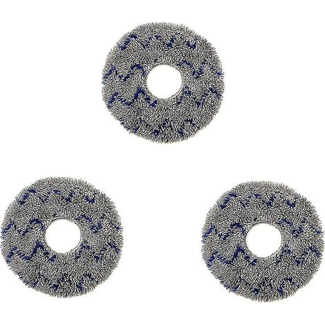 3er-Pack Ersatzteile für den Ecovacs T10 Turbo Wischroboter