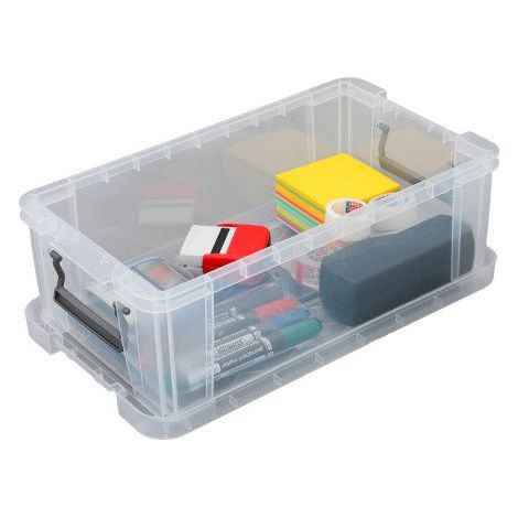 Boîte de rangement plastique 5,8 L WHITEFURZE Allstore - incolore