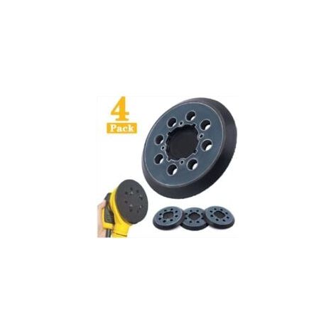 Satz mit 4 8-Loch-Schleifpads für DWE6423, DWE6421 und DCW210B 125-mm-Exzenterschleifer