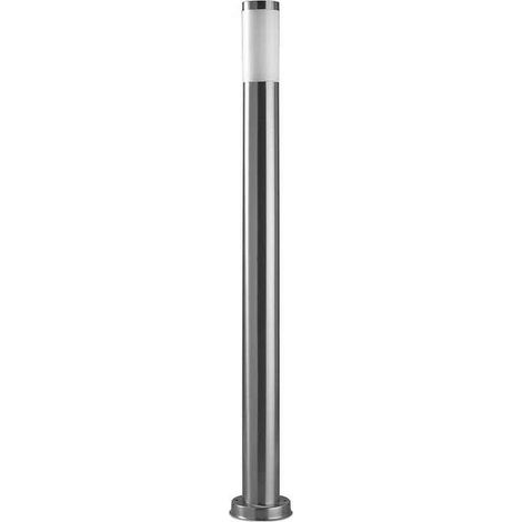 Forlight Koral - Paletto da Esterno per Lampadina E27 da 23W. Diametro 12.8cm. Struttura in Acciaio. Uso Esterno IP55. Colore Argento