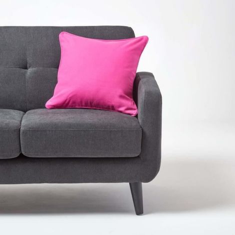 Housse De Coussin - 30 X 30 Cm - 100% Coton - Pour Canapé Lit - 1 Pièce (1/4)