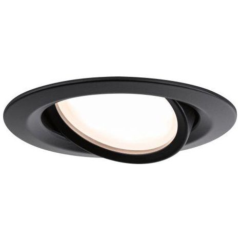 Paulmann Nova Plus Coin faretti incassati nero opaco