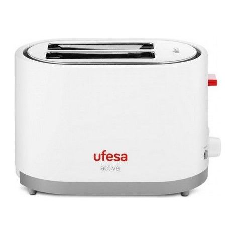 Ufesa TT7385 Grille-pain 800W 2 tranches Gris Rouge Blanc (1/5)