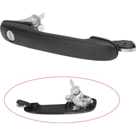 Ej.Life Türgriff, 6K0837205, Außen Vorne Links Rechts Türgriff mit 2 Schlüsseln Ersatz für Seat Alhambra 1996-2010 (1/5)