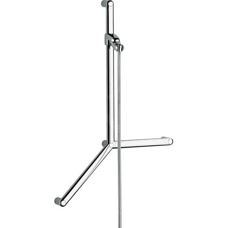 KLUDI SINA CARE Barre murale L 900mm avec 2 poignées chromé, 6150205-00 (1/2)