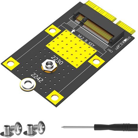 Adaptateur M.2 B Key vers mSATA, Risers de carte M.2 SSD vers (1/5)