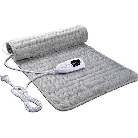 60x30CM Physiotherapy Heating Blanket, Electric Blanket, Multi-level Temperature Adjustment, Warm Heating Pad, Crystal Super Soft Draped Blanket (1/3)