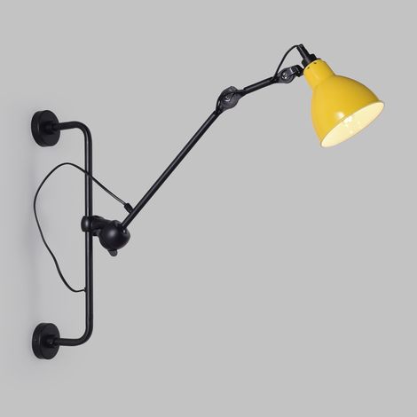 Applique murale articulée "RUBY 210" - E27 - Jaune