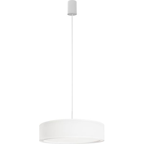 Suspension tissu Nowodvorski MIST blanche Ø50 3xE27 (1/2)