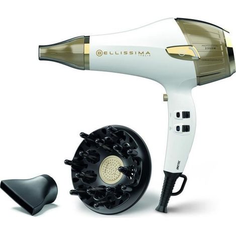 Imetec Bellissima Ceramic & Keratin Asciugacapelli Professionale 2300 W 3 Diffusori (1/2)