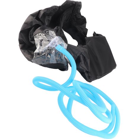 Sac de nettoyage mural pour climatiseur avec tuyau de drainage, noir, pour climatiseur 1-1,5 P. (1/5)