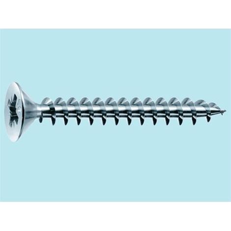 Viti Mustad Panel-vit zincata bianca - 4x12 mm.