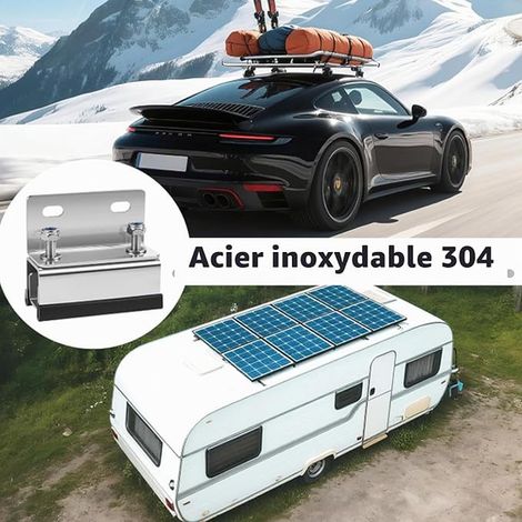 Roof Kit de Montage pour Galerie de Toit pour Ducato Jumper Boxer ProMaster Movano pour panneaux solaires, terrasses de toit, auvents (1/4)