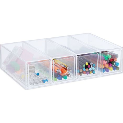 Pequena caja de plastico