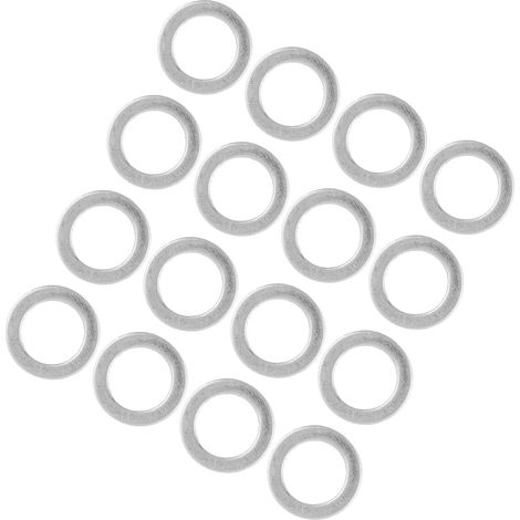 Lot de 60 entretoises plates inox Ø int 6 mm Ø ext 9 mm (4807-0609-1000) pour montage roulements vis engrenages (1/5)