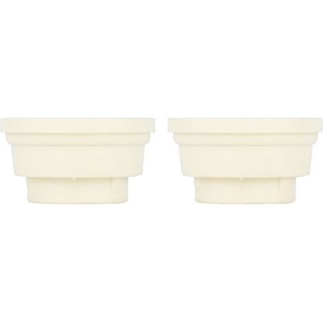 Lot de 2 embouts de butoirs en caoutchouc pour échelle de piscine, bouchons de sécurité de rechange pour marches de piscine, accessoires pour équipements de piscine (1/5)