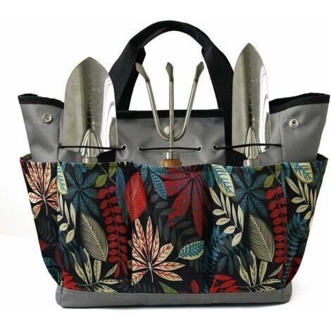Ensemble D'outils De Jardin Sac De Rangement Kit De Jardinage Durable Sac De Rangement Fourre-tout Oxford Kit D'outils Pour Outils Sac De Rangement Pelouse Sac De Transport Jardinier Sac De Transport (1/5)