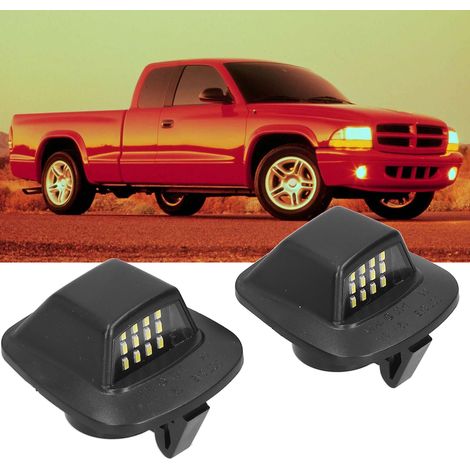 Helle, weiße Kennzeichenbeleuchtung für Dodge Dakota RAM Dakota (1/5)