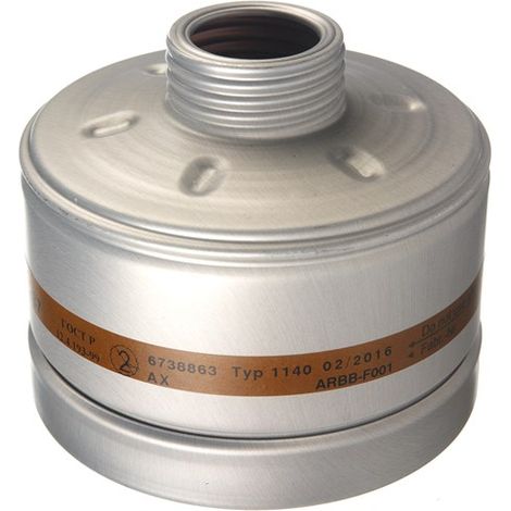 Dräger Filtre de protection respiratoire Rd40 AX, certifié CE contre les gaz et les vapeurs