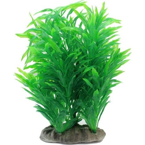 Plantes Artificielles en Plastique pour Aquarium - Décoration Intérieure - Poisson Fish (1/3)