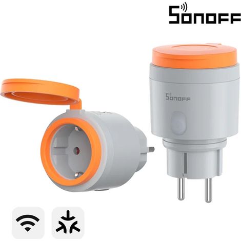 SONOFF S61s Presa da Esterno 16A Smart Matter Over WiFi con Monitor Consumi (1/5)