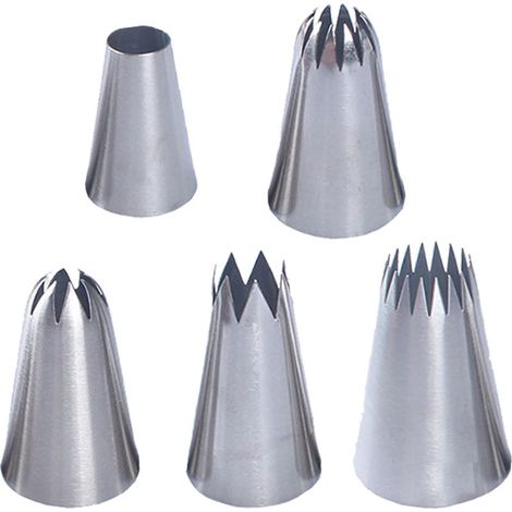 Ensemble d'accessoires de décoration pour pâtisserie, douilles à pâtisserie (1/5)