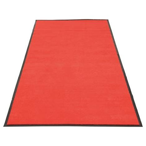 SECURIT TAPIS  TAPIS ANTIDÉRAPANT, RÉSISTANT AUX INTEMPÉRIES  2 M, PVC-POLYESTER, ROUGE, 1 X 1.5 X 90 CM RS-200-RD