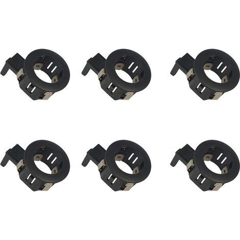 Convient pour 6 supports de capteurs de stationnement de voiture 89348-33080 8934834020  convient pour les pièces de voiture Camry. (1/3)