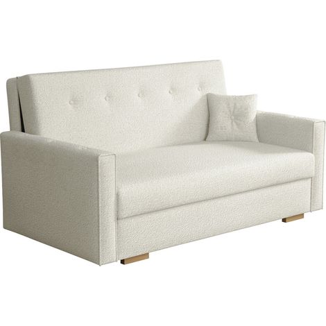 Sofá cama Caelrin III, Coral 15, Almacenaje, 0, 85x153x100cm, Muebles ya montados