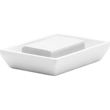 Porta sapone bianco Jamila