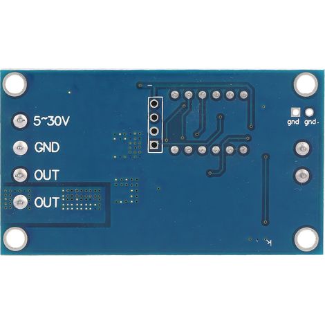 Minuteur à Impulsions 12V-24V avec Commutateur Cycle et Double Contrôle MOS (1/5)