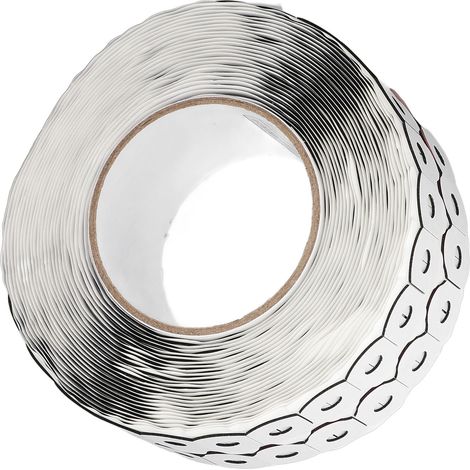1000 pastilles adhésives double face imperméables pour lentilles optiques, antidérapantes, 18,5 mm x 29 mm (1/5)