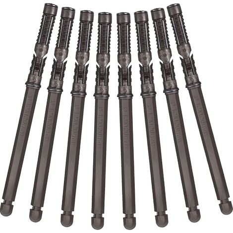 8 Stück schwebende Regalhalterungen, unsichtbare Wandhalterung für DIY-Wandregale (12 x 120 mm) (1/4)