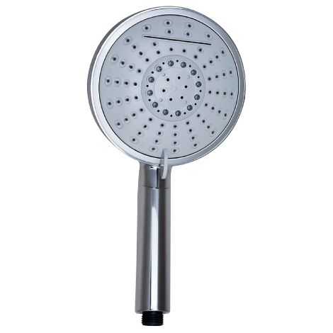 Doccetta a 4 getti Iglesias in ABS finitura cromata per doccia vasca da bagno 160 mm lunghezza 280 mm anticalcare (1/2)