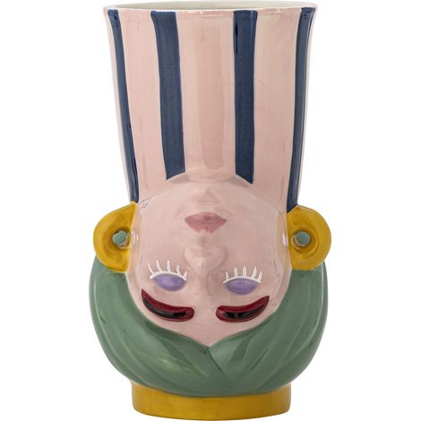 Bloomingville - Miss Jody Vase - Rose - Stoneware