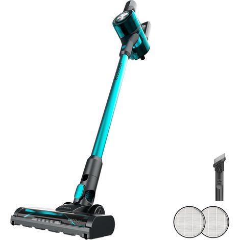 Cecotec Scopa elettrica senza fili Conga Rockstar P50 Neo. 80 AW, 20000 Pa, Motore BLDC da 265 W, Autonomia 50 min in modalità Eco, Serbatoio 1200 ml, Spazzola mista con HairOut, Antigroviglio (1/5)