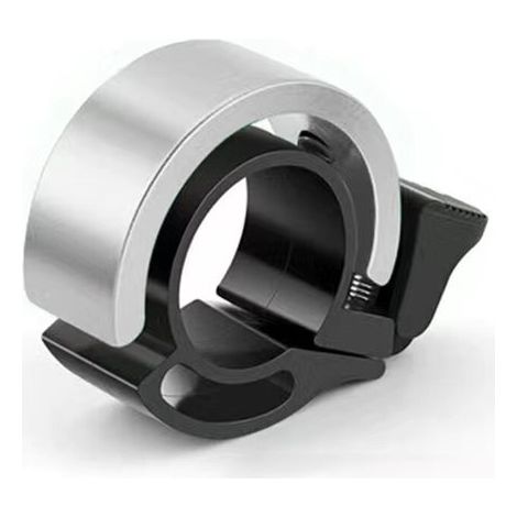 Design discret et élégant pour vélos (argent) (Convient aux guidons de 22 mm ) Particulièrement résistant aux chocs, fabriqué en aluminium de haute qualité et (1/5)