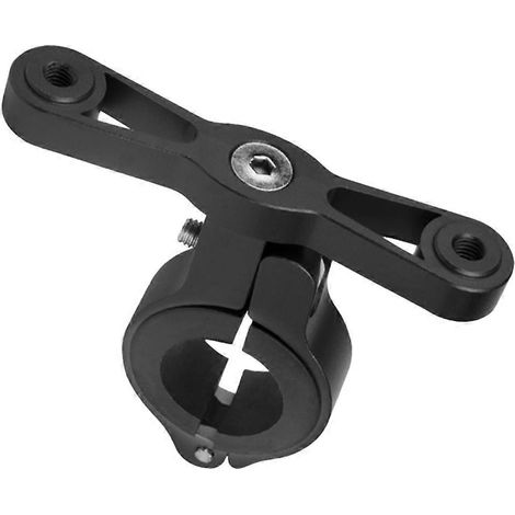 Adaptateur porte-bidon en alliage d'aluminium pour vélo (2 pièces) - Collier de serrage pour gourde de vélo (1/5)