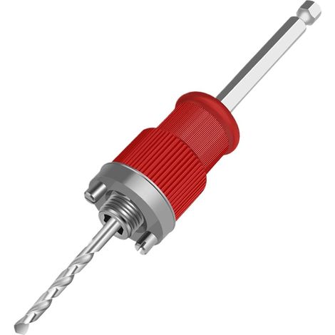 JSSEVN - Varilla de perforación rápida para núcleos - Barra de mandrinar rápida, 1 unidad de corte hueca para perforación, mandril de acero al carbono (1/5)