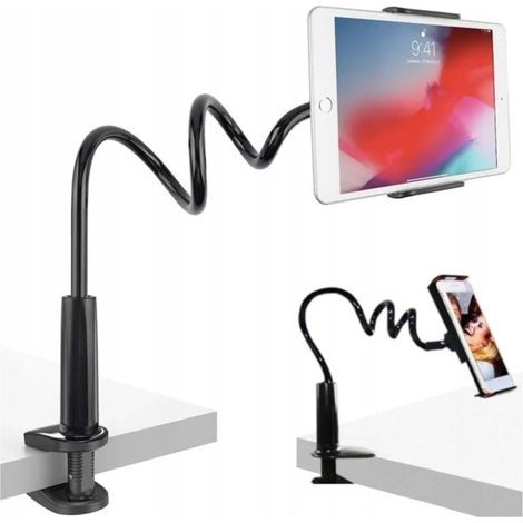 SOPORTE PARA TABLET PARA TELÉFONO TRÍPODE FLEXIBLE FUERTE PARA ESCRITORIO (1/5)