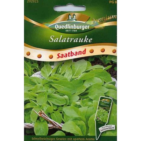 Quedlinburger Salatrauke Saatband 6 Meter - Kräutersamen (1/2)