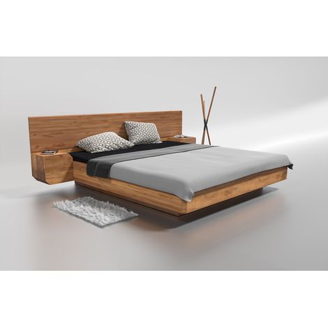LETTO MUTOMBO 120x200 ROVERE MASSELLO NATURALE