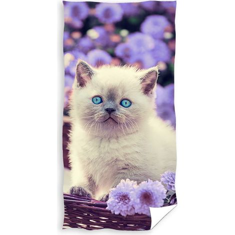 Strandbadetuch KATZE 70x140
