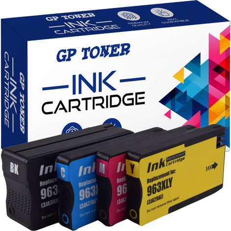 4x Tinten für HP GP-H963XL CMYK GP (1/5)