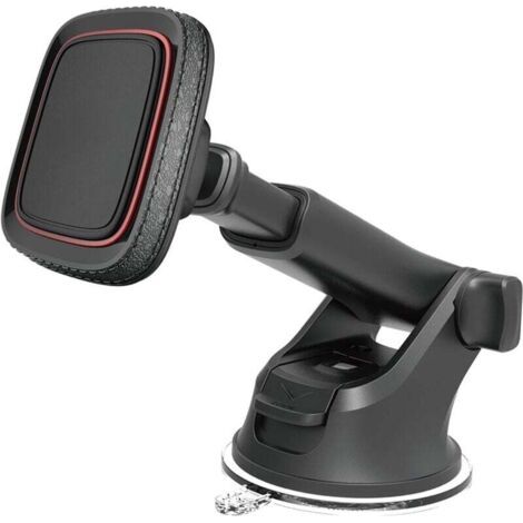 BUNTHAUS PA Support Téléphone Voiture Magnétique Bras Télescopique Réglable 6 Aimants Puissants Compatible Tous Smartphones (1/4)